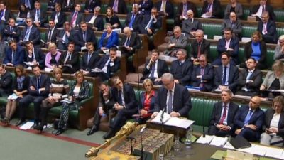 Britisches Parlament streitet über Brexit-Abkommen