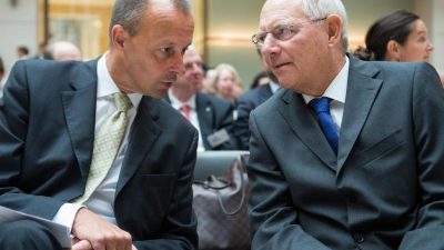 Schäuble verteidigt offene Unterstützung für Merz in CDU-Personaldebatte