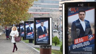 Armenier wählen ein neues Parlament