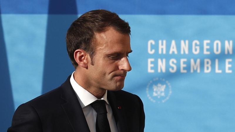 Frankreich wartet auf Antworten Macrons