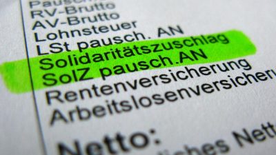 Bundestagsgutachten empfiehlt Soli-Abschaffung 2020 – Kabinettsentwurf ist verfassungswidrig