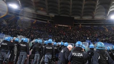 Krawalle in Rom: Schatten auf historischem Eintracht-Sieg