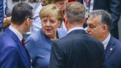 Merkel im EU-Haushaltsstreit mit Ungarn und Polen unter Druck
