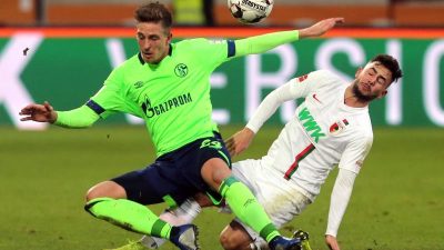 Schalke 04 holt schmeichelhaftes Remis beim FC Augsburg