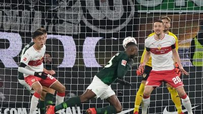 VfB Stuttgart verliert 0:2 in Wolfsburg