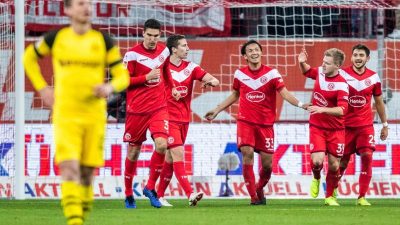 Fortuna sorgt für Dortmunds erste Saisonniederlage