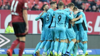1. FC Nürnberg als Schlusslicht – Freiburg gewinnt 1:0
