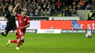 FC Bayern dank Torjäger Ribéry wieder Zweiter – 3:0-Sieg
