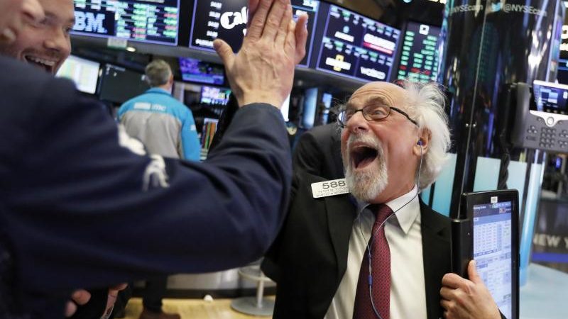 Dow Jones legt stärksten Anstieg seit fast 90 Jahren hin