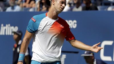 Tennisprofi Kohlschreiber verliert in erster Runde von Doha