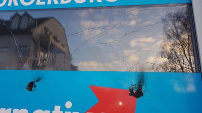 Erneute Angriffe auf Büro und Privathaus von AfD-Politikern