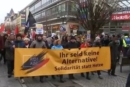 Krügers Analyse: Linke auf Anti-AfD-Demo will Migranten ausweisen, die AfD wählen