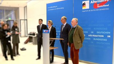 AfD reagiert auf Verfassungsschutz