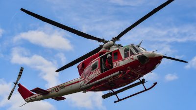 Unwetter in Südfrankreich: Drei Einsatzkräfte bei Hubschrauberabsturz gestorben