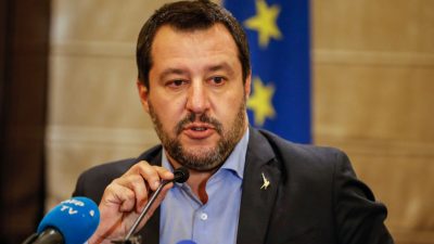 Salvini zu EU-Haushaltsdefizits Warnung: Setze meine ganze Energie ein, die alten Regeln zu ändern