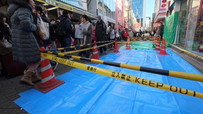 „Absicht zu morden“: 21-Jähriger fährt in Tokio gezielt in Menschenmenge – Terrorverdacht