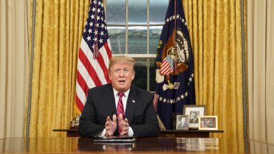 Trump kündigt Stellungnahme zu Mauer und Shutdown an