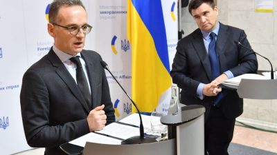 Kiew: Maas erörtert Lage in der Ostukraine und im Asowschen Meer