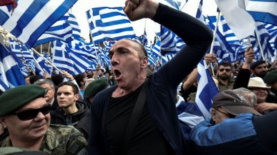 Griechenland: Parlament stimmt über die umstrittene Bezeichnung ‚Republik Nordmazedonien‘ ab