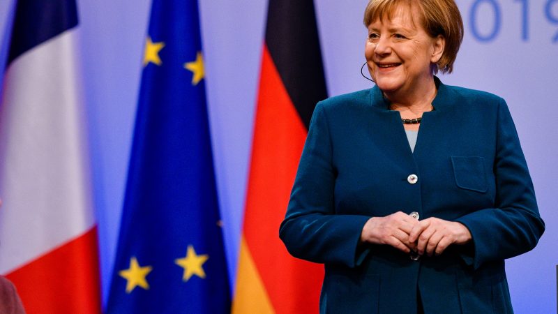 Merkel hält Rede auf Weltwirtschaftsforum