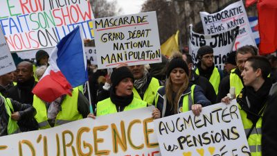 Frankreichs „Gelbwesten“ wieder auf der Straße + Livestream