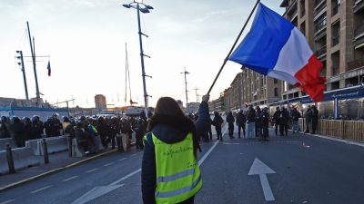 Wieder Massenproteste der „Gelbwesten“ in Frankreich
