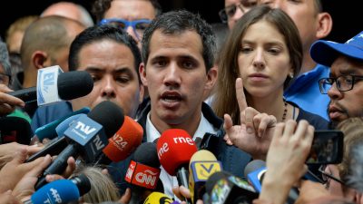 Venezuelas Oberster Gerichtshof verhängt Ausreisesperre: Interimspräsident Guaidó darf das Land nicht verlassen