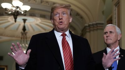 „Totale Zeitverschwendung“: Trump verlässt im Streit um die Mauer Treffen mit Demokraten abrupt