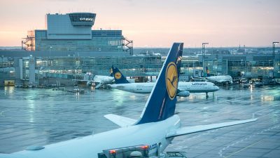 Drohne legt Frankfurter Flughafen zeitweise lahm