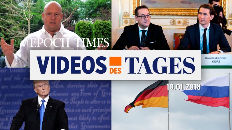 Videos des Tages: Kurz und Strache bringen Vertrauen zurück, „Russische Verhältnise“ in Merkeldeutschland? & mehr