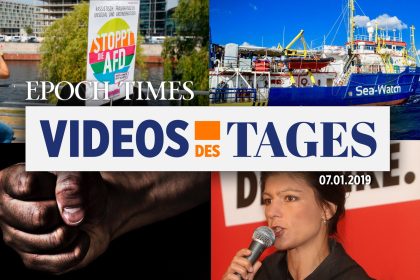 Videos des Tages: Spenden für den Staat, Offensive gegen die AfD, Matratzen-Einwanderung & mehr