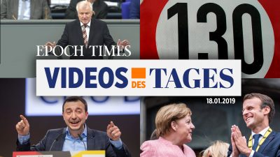 Videos des Tages: Tempolimit 130, Ziemiak „platzt der Kragen“, halbe Million Euro für Vertrauten & mehr
