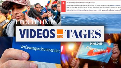 Videos des Tages: Ex-Verfassungsrichter kritisiert „Prüffall“-Einstufung, ET auf Facebook gesperrt ++