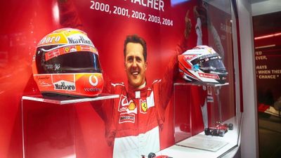 Bewunderung für Jubilar Michael Schumacher
