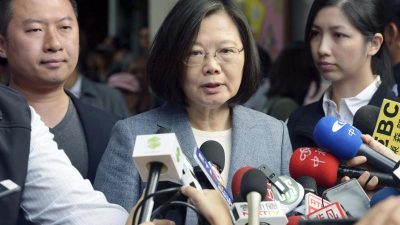 Taiwans Präsidentin fordert internationale Unterstützung gegen die Drohungen des kommunistischen Chinas