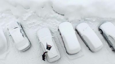 Wetterdienst warnt vor starkem Schneefall in Sachsen und Bayern