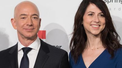 Jeff Bezos bekommt nach Scheidung 75 Prozent der Amazon-Aktien