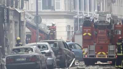 Nach Gasexplosion in Paris sechs Gebäude einsturzgefährdet