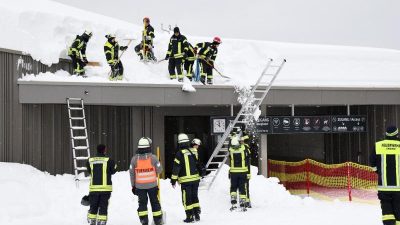 Seehofer: Bundespolizei schickt 230 Einsatzkräfte in Schneegebiete