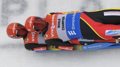 Doppelsitzer Eggert/Benecken mit viertem Weltcupsieg