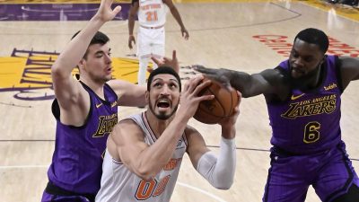 NBA-Profi Kanter fürchtet um sein Leben