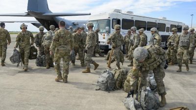 US-Armee schickt 3750 weitere Soldaten an die Grenze zu Mexiko