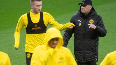 Reus nicht im Kader: Dortmund zunächst ohne Top-Duo an