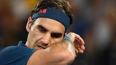 Federer im Achtelfinale der Australian Open raus