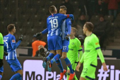 Schalke nach zweimaliger Führung 2:2 bei Hertha BSC