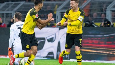 Hakimi Doppelschlag bringt Dortmund einen 2:0-Sieg gegen Slavia Prag