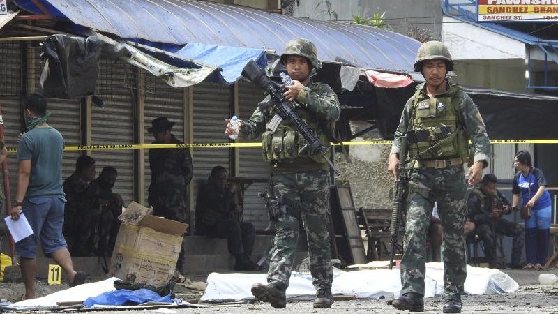 Philippinische Armee riegelt Jolo nach Anschlag ab