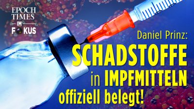 Daniel Prinz: Zellen menschlicher Föten, Glyphosat & „Kampfstoffe“ in Impfmitteln – offiziell belegt!