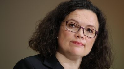 Bundestagsmandat niedergelegt: SPD-Frau Andrea Nahles zieht sich aus der Politik zurück