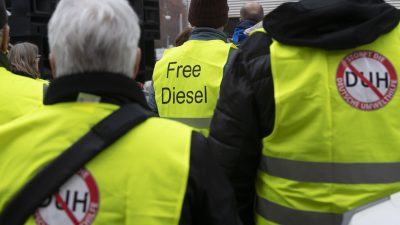 CSU-Chef fürchtet deutsche Gelbwesten-Bewegung wegen Fahrverboten
